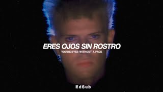 Billy Idol  EYES WITHOUT A FACE Sub Español  LyricsVideo Official [upl. by Acihsay]