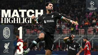 Champions League comeback in the San Siro AC Milan 13 Liverpool  HIGHLIGHTS [upl. by Leirbaj]