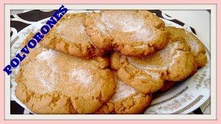 COMO HACER PAN DE DULCE POLVORONES DE PILONCILLOCOCINA TRADICIONAL MEXICANA [upl. by Patrich]