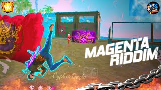 FREE FIRE MONTAGE MAGENTA RIDDIM  Best Edited FF Headshots Highlights  DJ SNAKE  CYPHERDADA [upl. by Bowra]