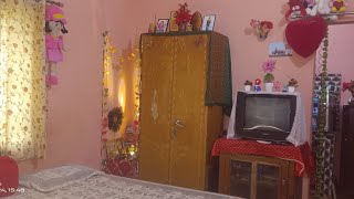 मेरे छोटे से कमरे का रूम टूर।।my small room tour।। [upl. by Inoliel]