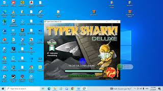 Typing speed game TYPER SHARK how to download and register freely [upl. by Gnohc]