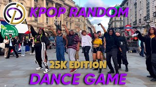 KPOP IN PUBLIC LONDON KPOP RANDOM DANCE 25k EDITION  ODC [upl. by Atiuqad]