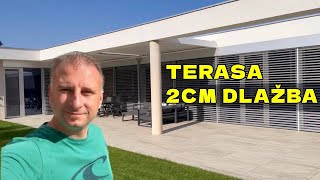 TERASA  2CM dlažba na terče  vzhled Travertinu  RIVESTI 1 díl [upl. by Iphagenia]