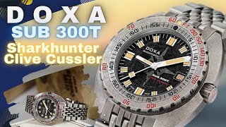 New Release  Doxa SUB 300T Sharkhunter Clive Cussler [upl. by Penman]