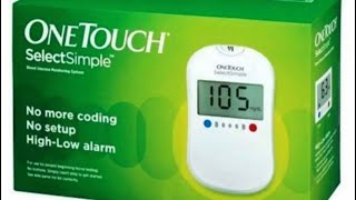 Using OneTouch® Select Simple Glucose Meter  studio9 [upl. by An219]