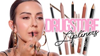 DRUGSTORE Lipliners Worth Trying [upl. by Ardnasirk]