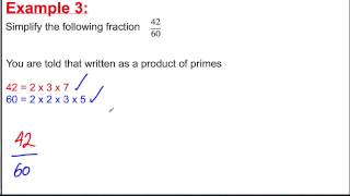 Simplifying Fractions [upl. by Lerraf]