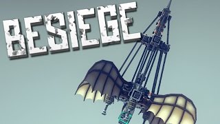 PEASANT SPACE PROGRAM  Besiege Alpha Sandbox [upl. by Cormack898]