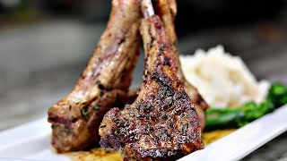 Garlic and Herb Crusted LAMB CHOPS RECIPE Very Delicious amp Juicy [upl. by Macilroy]