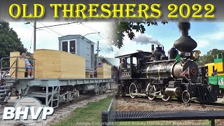 The Trains at Old Threshers 2022  Mount Pleasant IA [upl. by Atikim720]