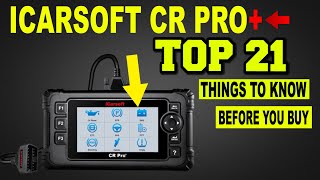 iCarsoft CR PRO  21 Questions amp Answers Before You Buy It [upl. by Jairia]