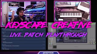 Spectrasonics Keyscape Creative  Checking out the Patches [upl. by Euqcaj346]