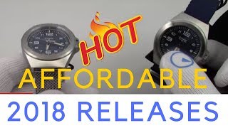 Baselworld Hot New Releases from Traser  37mm Swiss Affordable Watches [upl. by Nyra]