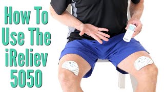 Step by Step How to Use a Wireless TENS Unit For Pain Control The iReliev 5050 [upl. by Phalan]