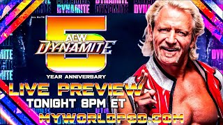 JEFF JARRETT LIVE DYNAMITE 5TH ANNIVERSARY  PREVIEW SHOW [upl. by Hnaht]