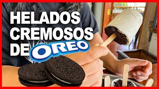 HELADOS CASEROS DE OREO  Cremosos y Deliciosos ideal para negocio 🤑 💲💲💲 [upl. by Darsie]