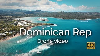 Puerto Plata  Dominican Rep  Aerial Drone 4k Video [upl. by Mccollum]