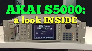 Inside my Akai S5000 Sampler compact flash CF SCSI EB20 Effects Board 386 CPU  SIMPLETHINGSTOYS [upl. by Saticilef726]