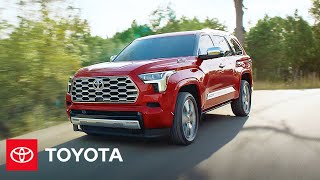 2023 Toyota Sequoia  Undeniable Capability Unmistakable Presence  Toyota [upl. by Hube]