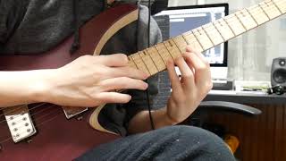 Skyhaven  Liftoff feat Tim Henson and Scott LePage of Polyphia guitar solo cover [upl. by Ecar]