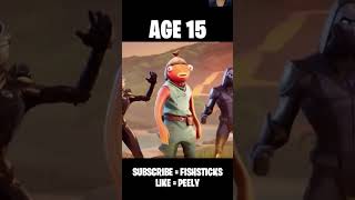 Fortnite  Fishsticks At Different Ages [upl. by Line]