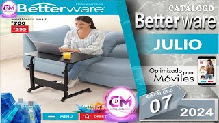 BETTERWARE JULIO 2024 MEXICO ➥CATALOGO DIGITAL [upl. by Muriah737]