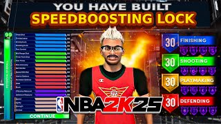 BROKEN SPEEDBOOSTING LOCKDOWN WILL DOMINATE 2K25 BEST LOCKDOWN BUILD 2K25 [upl. by Gnilsia589]