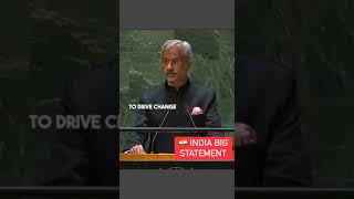 foreign Minister MrJaishankar addressed a speech about all nations yesterday in Un America [upl. by Garfinkel]