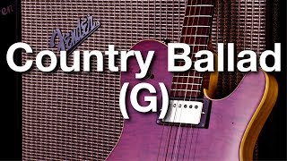 Country Ballad in G Backing Track [upl. by Aihseit]