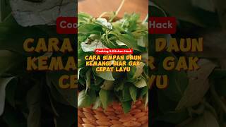 INI DIA CARA SIMPAN KEMANGI AUTO TAHAN LAMA cookinghacks [upl. by Oneill]