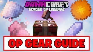 CREATE OP GEAR in DawnCraft Reforging amp Socketing [upl. by Eniledam]