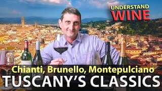 Which Tuscan Wine to Buy  Your Guide to Chianti Brunello Montalcino Vino Nobile di Montepulciano [upl. by Nydia270]