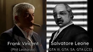 The Sopranos Actors and Major References in GTA Games [upl. by Estren]