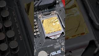 using gold as thermal paste  take 2 [upl. by Ancel]