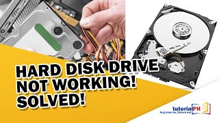 Hard Disk Drive Not Working  HDD Repair  Pinoy Tutorial [upl. by Mei]