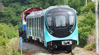 임시 화물 5233 열차 갑종회송 싱가포르 주롱지역 MRT 라인 열차 싱가포르 수출열차 Jurong Region MRT Line [upl. by Yelraf]