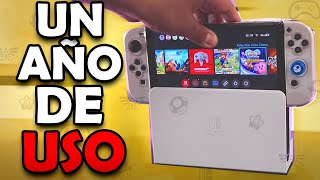 Nintendo Switch OLED un año de uso 💥 Mi EXPERIENCIA [upl. by Merle]