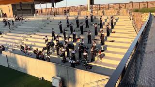 Canutillo High School Marching Band 2024  Fight Song at Montwood [upl. by Alvita302]