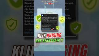 Klik link Phising TIDAK BERBAHAYA ‼️ [upl. by Ynatirb]