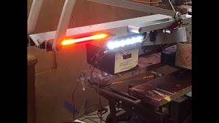 Demonstration of custom lights on 1up bike rack [upl. by Beatty672]