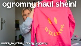 OGROMNY HAUL SHEIN MIERZYMY LEGGINSY DRESY BLUZY NA JESIEŃ [upl. by Aihsoem629]