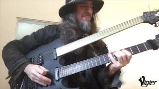 Bumblefoot PlanetaryLockdown Vigier Fretless Solo [upl. by Notsnorb]