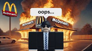 How I took OVER McDonalds on ROBLOX [upl. by Ntisuj]