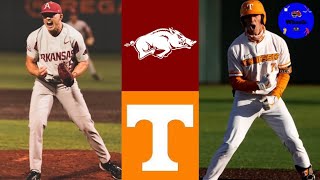 1 Arkansas vs 4 Tennessee Highlights AMAZING GAME  2021 College Baseball Highlights [upl. by Rosenberg]