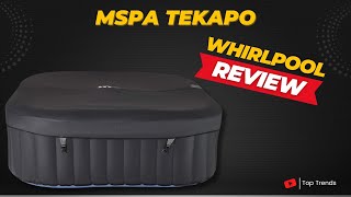 MSpa Tekapo 4 bis 6 Personen Whirlpool Review  Günstig UND Gut [upl. by Nwatna]