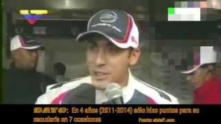 Pastor Maldonado mejor pagado y más accidentado [upl. by Fayette]