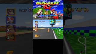 Nice Power Up Mario  Mario Kart 64 mariokart64 retrogames n64games n64 classicgames nintendo [upl. by Eseila]