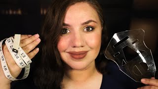 ASMR DETAILED Luxury Tailor MEASURING You Roleplay Writing Sounds [upl. by Maxine825]