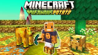 Can You Beat Minecraft in a Potato ONLY World [upl. by Ssilem282]